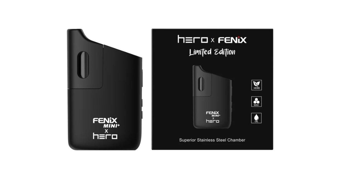 waporyza tor Fenix Mini+ x HERO i pudełko