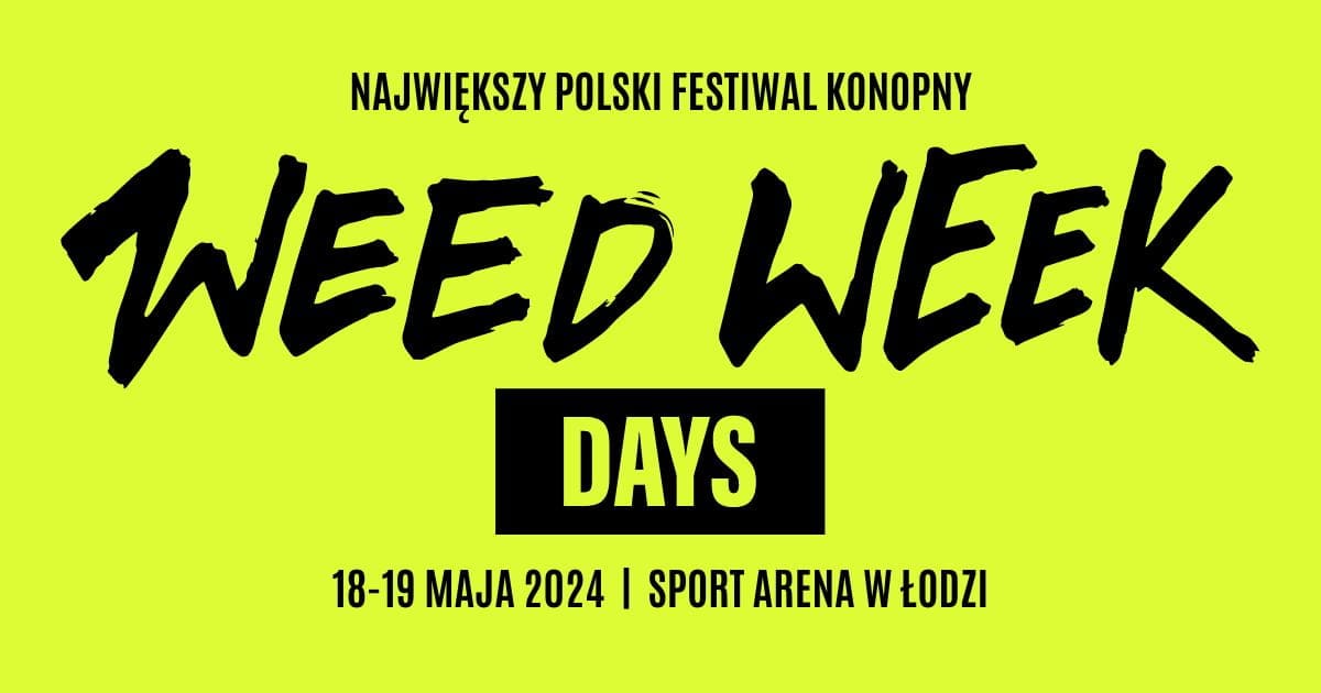 baner promocyjny festiwalu weedweek days