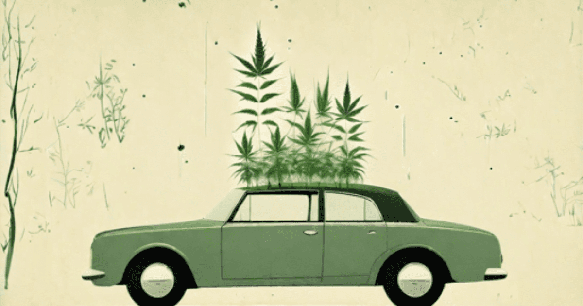 jazda autem po marihuanie
