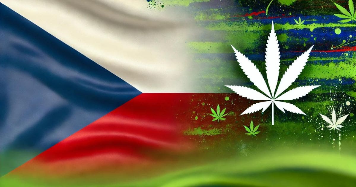 flaga czech i marihuana