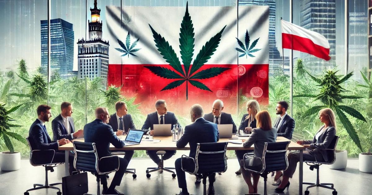 ministerstwo finansów medczyna marihuana i flaga polski