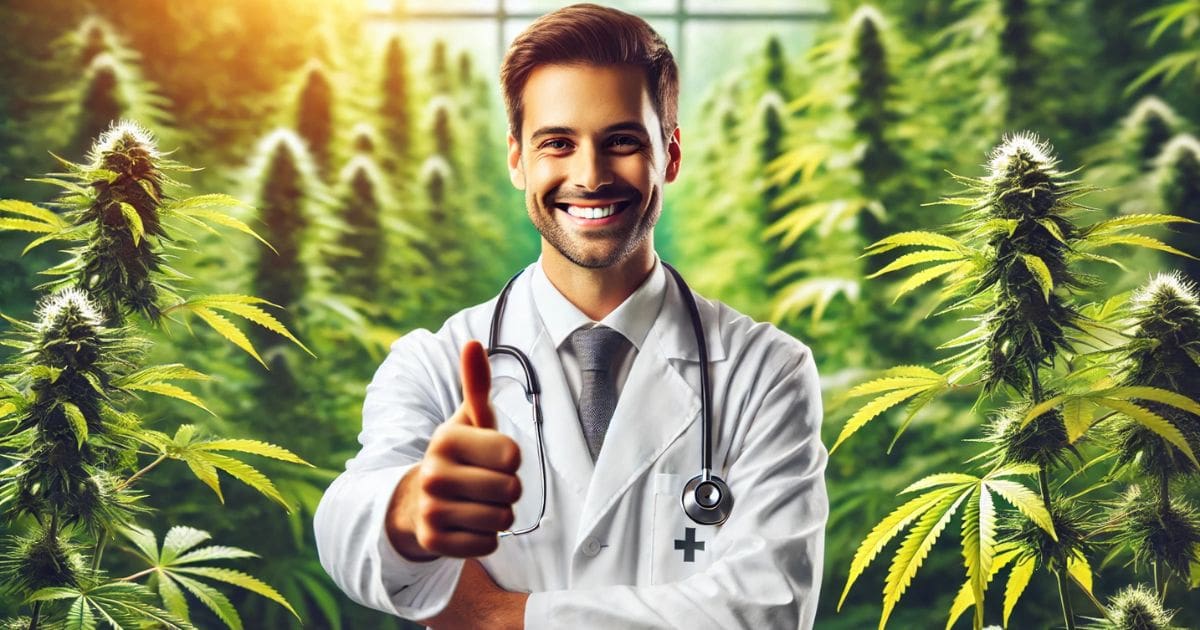 lekarz i medyczna marihuana