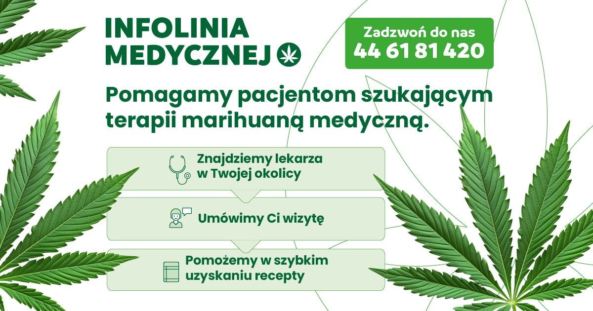 Infolinia Medycznej Marihuany – nowy punkt zwrotny w dostępie do leczenia konopnego w Polsce
